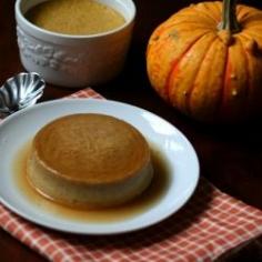 Low Carb Pumpkin Flan HealthyAperture.com #provestra