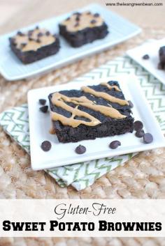 Gluten-Free Sweet Potato Brownies #nutrition #recipes
