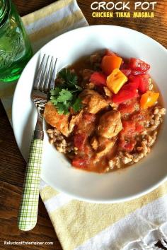 
                    
                        Crock Pot Chicken Tikka Masala | ReluctantEntertai...
                    
                