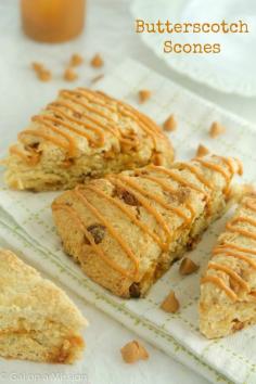 Almond milk Butterscotch Scones