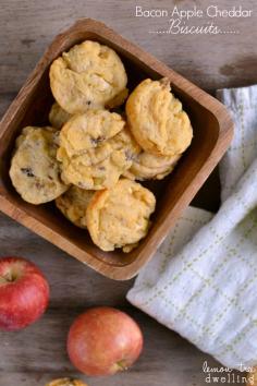 Bacon Apple Cheddar Biscuits 4c