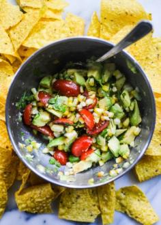 
                    
                        Avocado and Roasted Corn Salsa
                    
                