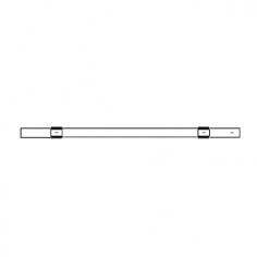Utensil Storage - This modern Rosle kitchen rail with wall attachments organizes tools-of-the-trade into a custom, easily accessible system. A display of your culinary expertise, the 18/10 stainless-steel rail lets you adjoin rails to fit the parameter of your working space and the number of tools frequently-used in the kitchen. The first to create this open-kitchen design, Rosle coordinates the element of saving prep time with space-saving efficiency to create a practical, hands-on organizer that is pleasing to the eye. Rustproof, shockproof and pit-resistant. The hanging hooks slide anywhere on the railing, adding to the efficiency of this open-kitchen design. Accommodate Rosle kitchen tools. Wipe clean. Stainless-steel. Lifetime manufacturer warranty. Superior in design, this heavy-gauge rail with mounting hardware is the result of precise metal crafting and engineering. Rosle, located in the Bavarian alps of Germany, is a family-owned business, designing premium professional cooking utensils since 190 - Specifications Model 19450 15.7"L x 1"H 2 wall attachments 12-oz. Model 19452 23.6"L x 1"H 2 wall attachments 1-lb. Model 19453 31.5"L x 1"H 3 wall attachments 1-lb, 6-oz. Lifetime manufacturer warranty Made in China Care and Use Wipe clean Tools sold separately.