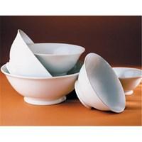 Our bowls can be found in fine restaurants throughout France a culinary country where cooking is taken very seriously. The Pillivuyt bowls are all sizes and shapes from simple to elegant they fill a variety of needs. The bowls are perfect for hot or cold soups salads cereal vegetables fruit compotes ice cream and mixing. Clean up is a breeze. The Pillivuyt all-white finish and timeless design is robust and durable enough for everyday use.