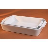 Our Pillivuyt porcelain roasters can be found in fine restaurants throughout France a culinary country where cooking is taken very seriously. Designed and used by chefs worldwide the even-heating properties of these dishes are perfect for roasting meats vegetables and casserole-style dishes. Adaptable to baking desserts or dishes for a large group and perfect for serving as well. Over gentle heat roasters can be de-glazed on the stovetop to make outstanding gravy from the pan drippings. Clean-up is a breeze. The Pillivuyt roasters all-white finish and timeless design is robust and durable enough for everyday use going from freezer to oven to table and into the dishwasher.
