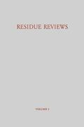 Residues of pesticides and other "foreign" chemicals in foodstuffs are of concern to everyone everywhere; they are essential to food production and manufacture, yet without surveillance and intelligent control some of those that persist could at times conceivably endanger the public health. The object of "Residue Reviews" is to provide concise, critical reviews of timely advances, philosophy, and significant areas of accomplished or needed endeavor in the total field of residues of thes. e chemicals in foods, in feeds, and in transformed food products. These reviews are either general or specific, but properly they may lie in the domains of analytical chemistry and its methodology, biochemistry, human and animal medicine, legislation, pharmacology, physiology, regulation, and toxicology; certain a:ffairs in the realm of food technology that are concerned specifically with pesticide and other food-additive problems are also appropriate subject matter. The justification for the preparation of any review for this book- series is that it deals with some aspect of the many real problems arising from the presence of residues of foreign chemicals in foodstuffs. The scope of "Residue Reviews" is international. It encompasses those matters, in any country, which are involved in allowing pesticide and other plant-protecting chemicals to be used safely in producing, storing, and shipping crops. Added plant or animal pest-control chemicals or their metabolites that may persist into' meat and other edible animal products (milk and milk products, eggs, etc.