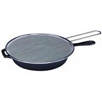 Lodge Cooking Accessories are perfect for fixing up hearty grub after a long day of hunting, and versatile enough for use indoors or out. The Lodge Country Kettle is ideal for chicken pot pies, soups and stews, while the stainless steel, dishwasher-safe Splatter Screen provides protection from hot liquids. The Trivet-Meat Rack sits in the bottom of a skillet or pan to keep meat from burning, and is a perfect camping accessory for those who prefer Dutch-Oven cooking. Made in USA. Available: Country Kettle, 11 Splatter Screen, 13 Splatter Screen, Trivet. Color: Stainless.