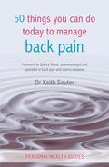 A guide to the various types and many possible causes of back pain, and practical and holistic advice to help sufferers deal with it Looking at lifestyle changes, dietary manipulation, supplements, and DIY complementary therapies, this book provides strategies that can help reduce back pain. The 50 things that sufferers can do include choosing beneficial foods and supplements, discovering natural anti-inflammatory herbs and spices, developing strategies to reduce pain, trying out exercises, and finding helpful organizations and products.