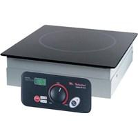 Restaurants use only. Customize your food service facility and revolutionize your food preparation with the most advanced commercial induction equipment available. Ideal for demonstration cooking, suite service, catering and buffets. Available in two power levels. Includes separate controls that allow for remote mounting. Features SmartScan? enhancement and COOK and TEMP modes. Built-in range with installation-ready modular flanged base. Separate control panel with 36 cable for easy front mounting. 100% silicon rubber protective top seal. 6' power cord length. Temperature mode: 90-440 F. Large LED power/temp display. Simple knob-set thermostat control. Power ON/OFF touch pad with indicator light. Cook & Temp mode indicator lights. Over or under voltage protection. ETL / CETL / ETL-Sanitation to NSF-4. Dimensions: 12.625 x 13.375 x 4.25 in. - Some assembly may be required. Please see product details.