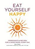 Eat yourself happy with this informative guide to eating right and improving your mind-set. We all feel low and discouraged from time to time, but when these feelings continue for weeks and even months, it's time to do something about it. There are dozens of different types of depression, with different causes, but almost all are improved by eating the right kinds of foods to synthesise ample supplies of brain neurotransmitters, address vitamin and mineral deficiencies and stabilise blood sugar levels. It's important not to choose sugary foods that offer a quick burst of energy and alcoholic drinks that dull the pain - these will both make depression worse. No matter how you feel, making wise food choices will help - and you'll feel the benefits start straight away. Featured in this book are the key foods that have been proven to increase the feeling of wellbeing in our minds and bodies. A clever problem-solver helps you choose the ingredients that address your symptoms, and the results are immediate. With over 60 easy-to-follow, quick-to-prepare, completely delicious recipes, and weekly meal planners, Eat Yourself Happy is the perfect way to boost your mood and achieve optimum health. Eat Yourself Happy includes. Part I Happy Superfoods Superfoods What's your problem? Putting it all together Part II Happy Recipes Breakfast Snacks Lunch Dinner Desserts. And much much more!