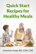 Do You Want To Eat Healthy But Don't Know Where To Start My name is Gretchen Scalpi and I am a Registered Dietician (RD), a Certified Diabetes Educator (CDE) and a certified Wellcoach. I work with clients everyday who know they need to eat right but they don't. Like you they are busy, busy, busy and don't think they can make the time to cook at home. Cooking at home has many benefits including the choice of how much sugar and fat go into your meals, how many calories you serve, controlling portion size and saving money. It isn't as difficult as you think it is to cook at home. In this e-book you will get twenty-one of my favorite recipes including items for breakfast, lunch, dinner and dessert. These recipes are easy to follow and delicious to eat. I've made and tasted each recipe in this book in my own kitchen and included calorie counts!A sample of some of the recipes in this book are: Fruity Oatmeal Breakfast BakeLentil & Brown Rice SoupQuinoa TabboulehBalsamic Pork TenderloinOven Baked Sweet Potato FriesFresh Berry Bread Pudding