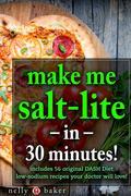 Does your stroke mean no more salt? CHANGE THE RULES with this book and keep your doctor AND your tastebuds happy! Hypertension (high blood pressure) is no joke. Not only can it lead to stroke, heart disease or even heart failure, but having to cut salt from your diet means every meal is just bland and boring, right This low-salt cookbook will change everything! Change the rules with the medically approved DASH Diet and not only GET HEALTHY but enjoy scrumptious and healthy PIZZAS, BURGERS, FAJITAS, STEAK CHICKEN AND CHILI - every day! Click the buy button to take charge, reduce your risk of stroke and put taste back into every meal! Suffering from high blood pressure and need to cut your salt intake to stay healthy Do you want to eat delicious recipes featuring pancakes, waffles, steak, pasta, tenderloin, cheesecake or apple crumble every single day Then this no-fuss stress-free low-salt DASH DIET cookbook is just what you are looking for! Backed by the Mayo Clinic, the DASH Diet has repeatedly been declared the world's best diet by doctors across America!'Make Me Salt-lite… in 30 Minutes!' will show you EVERYTHING you need to know about reducing the salt and keeping the taste in every single meal you eat! It includes a complete two-week flexible DASH Diet meal planner with EVERY recipe for full-flavored breakfasts, lunches, dinners and desserts. The simple step-by-step instructions, cooking tips and clearly formatted easy-to-read recipes make it a breeze to cook any one of the 54 original and scrumptious low-salt meals! And every meal is interchangeable! Don't feel like pizza today? Then swap it for steak or pork chops - it's that easy! Click the buy button to get yourself a copy of 'Make Me Gluten-Free… 101 Desserts!' and you'll be enjoying the most delicious gluten-free after-dinner treats in next to no time! In this book YOU'LL DISCOVER: 54 Simple step-by-step instructions and clearly-formatted easy-to-read original recipes for breakfast, lunch, dinner and dessert