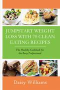 Do you want to control your weight and eat healthier without feeling deprived? Are you tired of grabbing preservative-packed packaged meals because you don't have time to cook "clean" or don't know how or what to cook? Author and chef, Daisy Williams, understands your dilemma so she designed quick and easy "clean" recipes for breakfast, lunch, and dinner. This highly practical clean eating guide includes: o More than a week's worth of satisfying, quick and easy "clean" breakfast recipes o Ten "lean and clean" lunch recipes utilizing commonly found ingredients o Fast and fabulous "go-to" dinner recipes the whole family will love o Delicious, healthy desserts to satisfy your sweet tooth o Protein shakes, watermelon smoothies and other grab-and-go healthy treats It won't be long before you'll be whipping up tasty dishes like Italian Grilled Cheese sandwiches and Stuffed Turkey Burgers; with three-ingredient Easy Banana Nut Cookies for dessert. There's a diverse range of recipes to suit just about any taste, including recipes that don't require cooking. You don't have to be an experienced chef to whip up these recipes and you won't have to spend a fortune on gourmet special ingredients either. Once you start eating these recipes, you'll lose your taste for food containing chemicals, preservatives, artificial flavorings, and excess fat and sugar. You'll start to appreciate the taste of simple, natural ingredients and won't feel the need to eat excessively because you'll naturally be eating more fiber and receiving the nourishment your body craves.