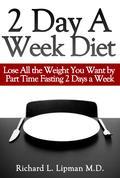 Give your will power a break! It easy to lose 2 lbs per week or more by dieting only two days a week. Endocrinologist and weight Loss specialist Dr Richard Lipman relates his experience of treating hundreds of overweight patients with the 2 Day a Week Intermittent Fasting Diet. Give your will power a break! It easy to lose 2 lbs per week or more by dieting only two days a week. Despite the increased availability of healthy foods, exercise facilities, low-carb and low-fat foods, diet sodas, diet plans, literally thousands of weight loss supplements-and even weight loss prescription medication-today, more and more people are overweight. It's estimated that by 2015 approximately 2.3 billion adults will be overweight and more than 700 million obese The old dietary rules of eating low fat foods, exercising more, and not skipping meals has not made a dent in this problem. In fact, not only are there more obese people in every country in the world; they also weigh more. The average woman has gained 20 lb and the average man more than 30 lbs in the last decade. Over the last 5 years, hidden from view has been the development of a new system to lose weight-intermittent fasting. Intermittent Fasting does not mean stopping eating entirely. It means reducing the amount you eat, two days a week to 25% of normal (500 calories a day for women and 650 calories a day for men) and eating normal on the remaining 5 days a week. Dr Lipman's experience treating hundreds of his patients as well as scientific trials all over the world have shown this to be a safe, effective and rapid technique for weight loss. In fact, the scientific reports presented in Dr Lipman's 2 Day a Week Diet have shown reduced risk for diabetes, heart disease and stroke with this system. On the diet days, usually Monday and Thursday you have breakfast and dinner or lunch and a late diner. For each day of the week you fast, you lose 1 ½ lbs per day or 3 lbs. per week. The remaining 5 days you can eat what you want. If y