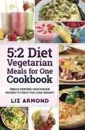 5:2 Vegetarian Meals for One At last! The only Vegetarian Cookbook for the Fast Diet that you will ever need. Are you a vegetarian and want to begin the 5:2 Diet, but aren't sure what in the world you'll eat on the two low calorie fasting days? Are you worried you'll end up stocking the freezer with those quick and "healthy" frozen meals for convenience? Are you dieting alone? Put your mind at ease. Author Liz Armond has written a series of popular 5:2 recipe books, each designed to get you on the track to fast weight loss, one delicious meal at a time. Vegetarian Single Meals for the 5.2 Fast Diet focuses on the perfect blend of protein and fiber, to ensure you are getting the nutrients you need as you lose the unwanted weight. All this happens all without you going hungry! Those frozen supermarket meals might be the easy alternative, but they are expensive and full of sugar, sodium and other ingredients that can sabotage your progress. This book has easy and delicious meals you don't have to spend hours preparing. Like all the books in this series, the recipes inside are easy, low-calorie, and no nonsense. There are over 80 recipes for you to enjoy including some delicious breakfasts, lunches and dinners. All recipes are in single portions to make your diet days easier to manage if you are dieting alone. Even though it is one of the most popular diets around, there are only a few recipe books on the market today that contain single meals. There are even less that have easy to cook Vegetarian recipes that don't use expensive or hard to find ingredients. As a bonus, this book also includes enough varied and interesting breakfast recipes for those of you who need them. The amount of weight that people can lose on this diet is amazing and all without feeling deprived or hungry. The recipes are low calorie and healthy and make use of the basics in your home and local stores as well as fresh seasonal foods. - Smoothies less than 100 & 200 calories - Cooked br