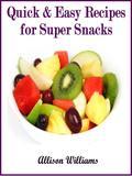 When hunger strikes in-between meals, pull together one of these quick and easy snacks. They are healthier than the typical candy bar and most take less than 10 minutes to prepare. If you need energy to get through morning meetings, try the recipe for Yogurt with Walnuts and Honey. Need a healthy, crunchy snack? Try Edamame with Wasabi. For the kids, try one of our delicious popcorn recipes! Don't let your quick and easy recipes stop here! Enjoy the entire collection. Quick & Easy Recipes For Breakfast Quick & Easy Recipes For Lunch Quick & Easy Recipes For Dinner Quick & Easy Recipes For the College Student Quick & Easy Recipes For Desserts Quick & Easy Recipes For Appetizers Quick & Easy Recipes For Super Snacks Quick & Easy Recipes: Master Collection