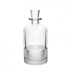 Diamond is a contemporary cut crystal barware collection that marks the introduction of new materials into the RB collection and the development of a complete tabletop offering. Diamond brings a clean-cut look and feel to lead crystal barware. This has been achieved by designing simple forms which are mouth blown and then hand cut with a tight diamond pattern to the lower third and bottom of each piece. As light passes through the crystal it is brought to life by refractions which create a myriad of colours and glistening sparkles. Wash your crystal by hand with warm soapy water and a soft sponge. Scouring pads or abrasive washing agents should not be used. Do not put your crystal in the dishwasher as the detergents can permanently dull or scratch the surface. Dry your crystal immediately after washing using a lint-free cloth. Do not put your crystal in a microwave or conventional oven. Do not store your crystal glasses upside-down, the lip of the glass is delicate and may be damaged under the weight of the glass. Do not store food or beverage in your crystal, only use your products for serving. Prior to using decanters for the first time fill them with 50/50 solution of vinegar and water and let stand for 24 hours. Rinse thoroughly and dry.