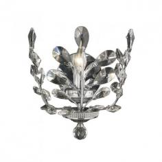 This stunning 1-light Crystal Wall Sconce only uses the best quality material and workmanship ensuring a beautiful heirloom quality piece. Featuring a radiant chrome finish and finely cut premium grade clear crystals with a lead content of 30%, this elegant wall sconce will give any room sparkle and glamour. Worldwide Lighting Corporation is a privately owned manufacturer of high quality crystal chandeliers, pendants, surface mounts, sconces and custom decorative lighting products for the residential, hospitality and commercial building markets. Our high quality crystals meet all standards of perfection, possessing lead oxide of 30% that is above industry standards and can be seen in prestigious homes, hotels, restaurants, casinos, and churches across the country. Our mission is to enhance your lighting needs with exceptional quality fixtures at a reasonable price. Finish: Polished Chrome Crystal Color: Clear 30% Premium Full Lead Crystal (1) 60W E12 Incadescent Candelabra Bulb(s) Bulb(s) Not Included Total Watts: 60 Voltage: 110V - 120V Beautiful Polished Chrome finish and dressed with precision cut and polished 30% Full Lead Crystals for maximum brilliance and sparkle From the Aspen Collection Accommodates a single 60-watt maximum (40-watt recommended) candelabra base incandescent E-12 bulb (not included) Solid Brass Frame in Chrome Plated Finish and 30% Full Lead Crystal Wall mount with 9" extension from wall UL and CUL Listed to US and Canadian safety standards For Dry Locations only (Dry Locations include kitchens, living rooms, dining rooms, bedrooms, foyers, hallways and most areas in bathrooms) Hardware included Assembly instructions and template enclosed for convenient setup (Professional installation is recommended) 1 Year Limited Manufacturing Defects Warranty Hardwired UL Listed, cUL Listed, CSA Listed Style: Contemporary Part of the Aspen Collection Warranty Info: 1 Year, Worldwide Lighting Corporation warranties products to be free from defects for a period of one year following shipment. Warranty is and void if merchandise is not installed according to factory instructions, NEC guidelines, and applicable building cOverall Dimensions: 9"(D) x 12"(W) x 13"(H)Diameter Range: Width from 9" to 14"Item Weight: 6 lbs. Please note that this product is designed for use in the United States only (110 volt wiring), and may not work properly outside of the United States*Use of this product will expose you to lead, a chemical known to the State of California to cause birth defects or other reproductive harm. Not intended for food use.