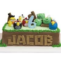 Angry Birds Birthday Cake
