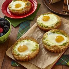 Baked Breakfast Egg Tarts