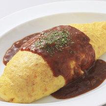 Beef omurice