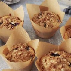 Blueberry Oatmeal Muffins