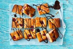 Sugar-free raspberry slice