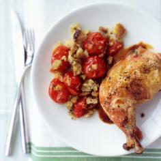 Roasted Chicken with Lemon Sauce