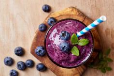 Blueberry smoothie