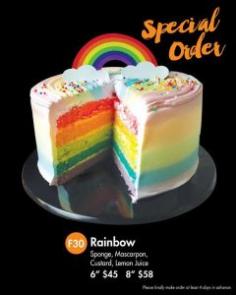 rainbow cake
