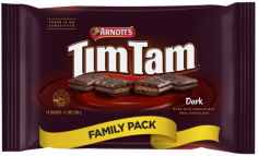 Arnotts tim tam family pack dark
