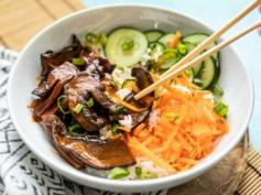 Gochujang Mushroom Bowls