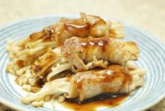 Recipe -Enoki Mushroom Pork Rolls