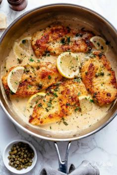 Creamy Lemon Parmesan Chicken 