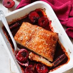 Sticky Pork in Plum Sauce recipe